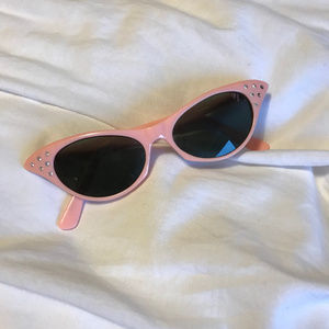 Pink Cat Eye Glasses